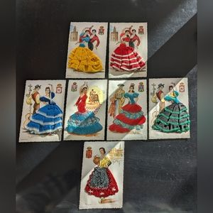 Set of vintage postcards - Spain